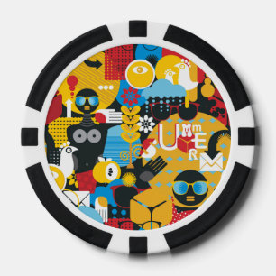 Sommerzeit Pokerchips