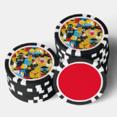 Sommerzeit Pokerchips (Stapel)