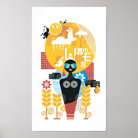 Sommerzeit Poster (Vorne)