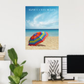 Sommerzeit - Poster (Heimbüro)