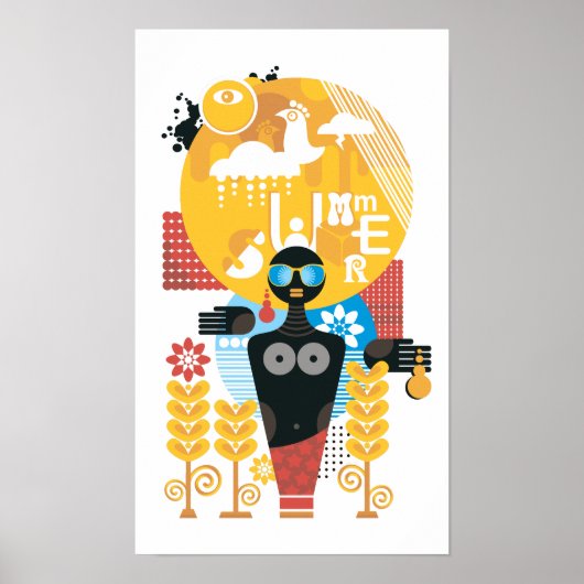 Sommerzeit Poster (Vorne)