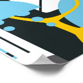 Sommerzeit Poster (Ecke)