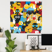 Sommerzeit Poster (Heimbüro)