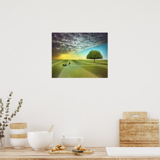 Sommerzeit Poster (Küche)