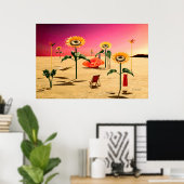 Sommerzeit Poster (Heimbüro)
