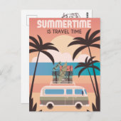 Sommerzeit Postkarte (Vorne/Hinten)