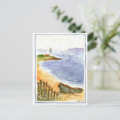 Sommerzeit Postkarte (Stehend Vorderseite)