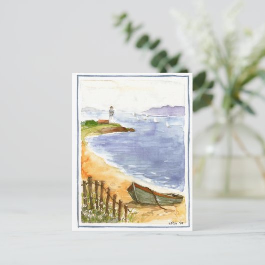 Sommerzeit Postkarte (Stehend Vorderseite)