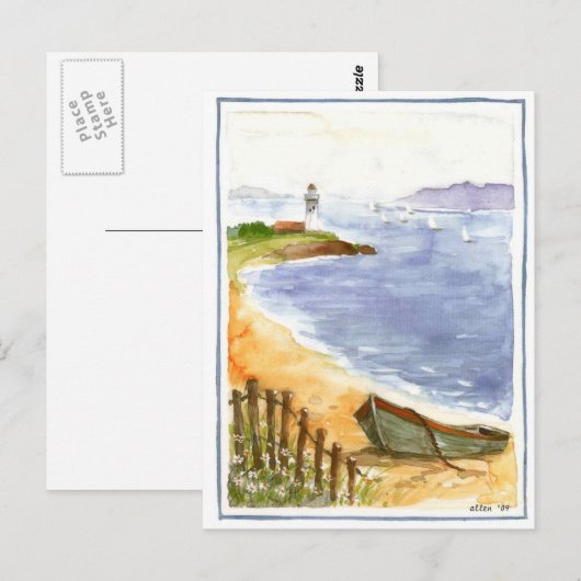 Sommerzeit Postkarte (Vorne/Hinten)