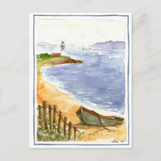 Sommerzeit Postkarte