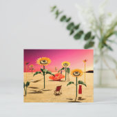 Sommerzeit Postkarte (Stehend Vorderseite)
