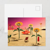 Sommerzeit Postkarte (Vorne/Hinten)