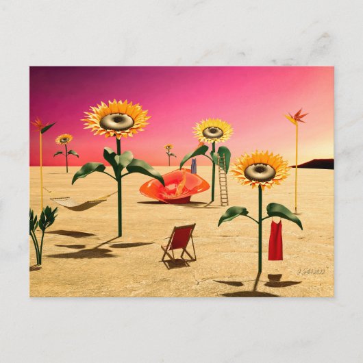 Sommerzeit Postkarte (Vorderseite)