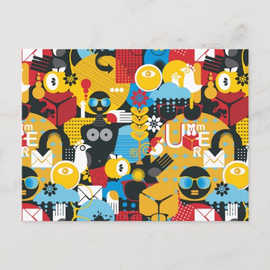 Sommerzeit Postkarte (Vorderseite)