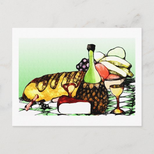 Sommerzeit Postkarte (Vorderseite)