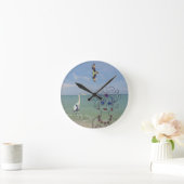 Sommerzeit Runde Wanduhr (Zuhause)