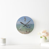 Sommerzeit Runde Wanduhr (Zuhause)