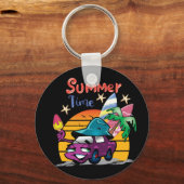 Sommerzeit Schlüsselanhänger (Vorderseite)