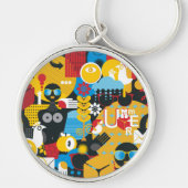 Sommerzeit Schlüsselanhänger (Vorne)