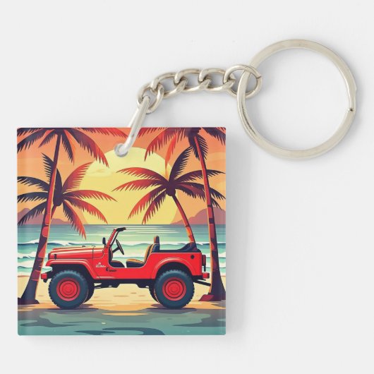 " SOMMERZEIT " SCHLÜSSELANHÄNGER (Rückseite)