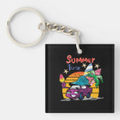 Sommerzeit Schlüsselanhänger (Vorderseite)