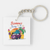Sommerzeit Schlüsselanhänger (Rückseite)