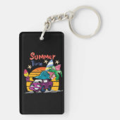 Sommerzeit Schlüsselanhänger (Rückseite)