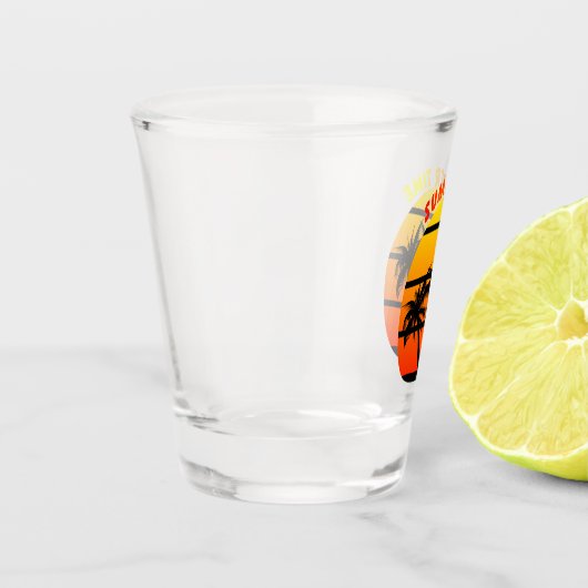 Sommerzeit Schnapsglas (Links)