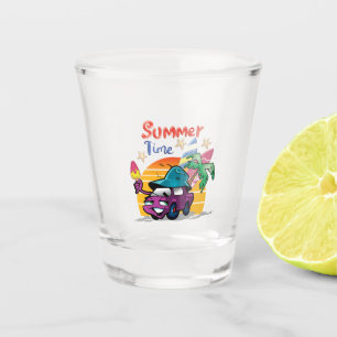 Sommerzeit Schnapsglas