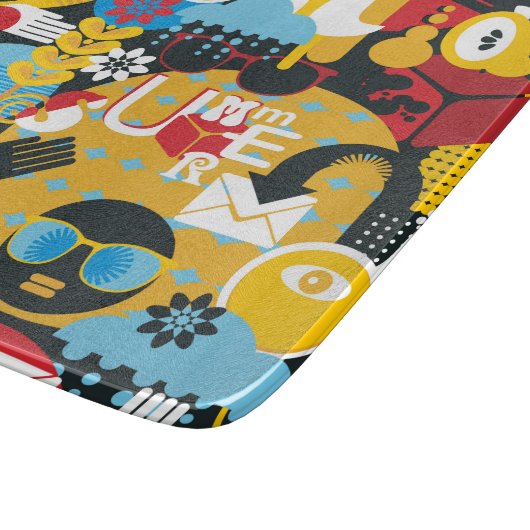 Sommerzeit Schneidebrett (Ecke)