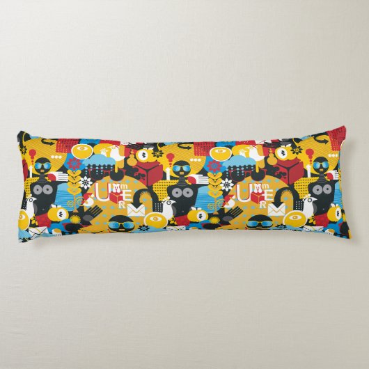 Sommerzeit Seitenschläferkissen (Rückseite)