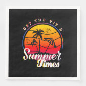 Sommerzeit Serviette (Vorderseite)