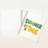 Sommerzeit - Sommerzeit mit Palmen und Sonne Planer (Anzeige)