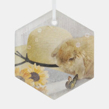 Sommerzeit Sonnenblumen Bunny