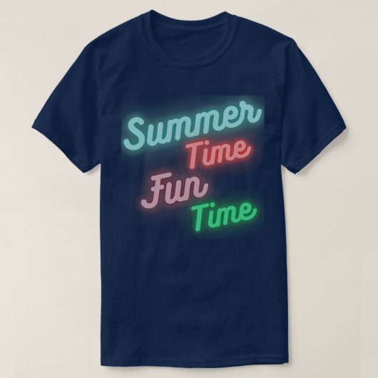 Sommerzeit Spaß Zeit Spaß Sommer Strand Sand Surf T-Shirt (Design vorne)