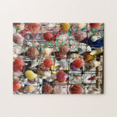 Sommerzeit Strand Muscheln Zypern Souvenir Puzzle (Horizontal)