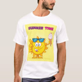 Sommerzeit T-Shirt (Vorderseite)