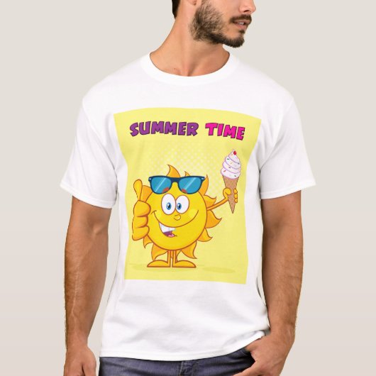 Sommerzeit T-Shirt (Vorderseite)