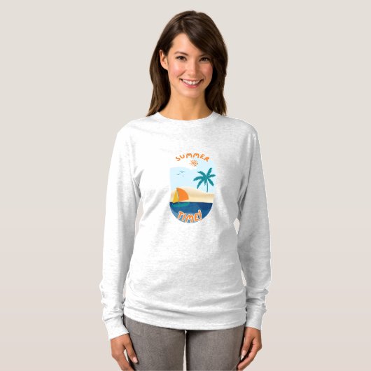 Sommerzeit ! T-Shirt (Vorne ganz)