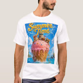 Sommerzeit T-Shirt (Vorderseite)