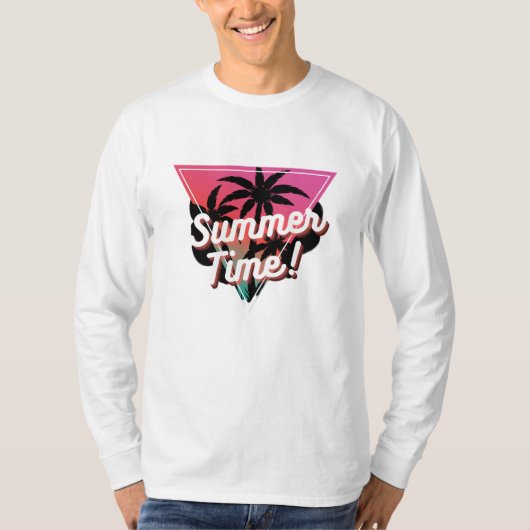 Sommerzeit T-Shirt (Vorderseite)