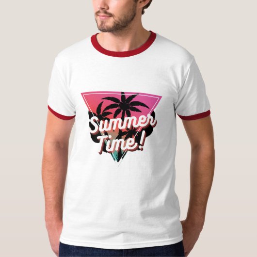 Sommerzeit T-Shirt (Vorderseite)