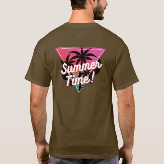 Sommerzeit T-Shirt (Rückseite)