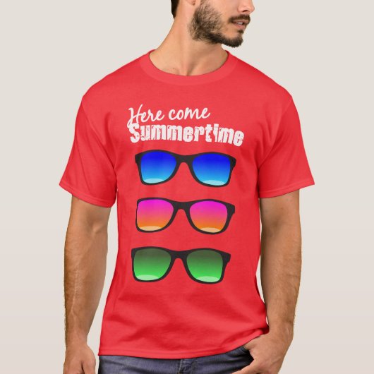 Sommerzeit T-Shirt (Vorderseite)