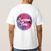 Sommerzeit T-Shirt (Rückseite)