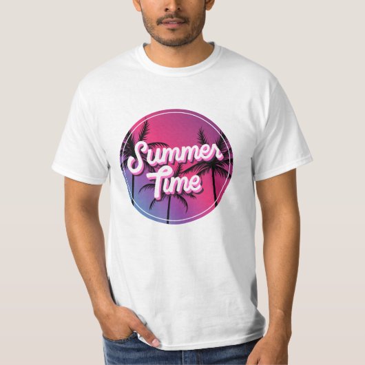 Sommerzeit T-Shirt (Vorderseite)