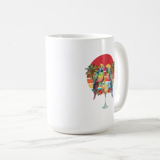 Sommerzeit-Tasse Kaffeetasse (VorderseiteRechts)