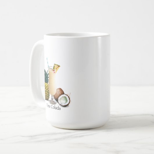 Sommerzeit-Tasse Kaffeetasse (Vorderseite Links)