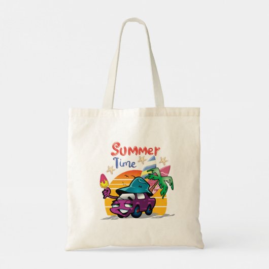 Sommerzeit Tragetasche (Rückseite)