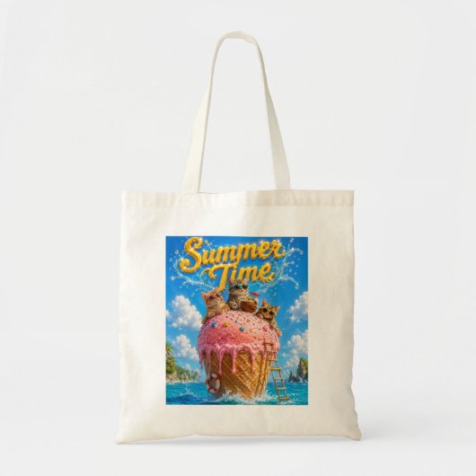 Sommerzeit Tragetasche (Vorne)